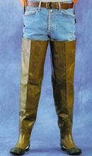 2W Rubber Hip Waders (Size 13)