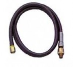 Amflo 1/4" x 60" Gray Lead-In Hose Assembly 300-PSI