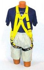 SafeWaze SafeLight Harness w/ Grommet Legs Universal (Front, Back & 2 Waist D-Rings)