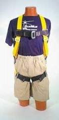 SafeWaze SafeLight Harness w/ Grommet Legs Universal (Back D-Ring & Waist D-Rings)