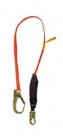 SafeWaze 6' Safestop Shock Absorbing Lanyard w/ 2-1/4" Locking Snap Hook