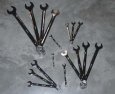17PC 12-Point Open & Box End Combination Wrench Set (1/4"-1-1/4")