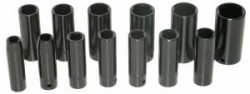 15PC 1/2" Deep Impact Sockets Large Sizes  (3/8" to 1-1/4")