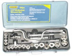 American Presto 25PC 1/2"Dr Socket Set (10mm to 32mm)