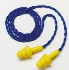 Aearo E.A.R. Ultra Fit Rubber Corded Earplugs (10 Pairs)