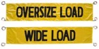 Reversible Wide Load/Oversize Load Sign