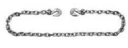 5/16" x 20' Grade 70 Binder Chain with Clevis Grab Hooks