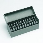 36PC Combo Letter & Number Steel Hand Stamp Set (1/32" Size)