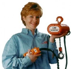 CM Hoists 300-Lbs ShopStar Electric Chain Hoist (10' Lift)