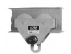 CM Hoists Series 633 Wide Range Push Trolley (1-Ton Rated Capacity)