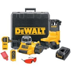 Dewalt 18v Cordless Self Leveling Rotary Laser Kit (Int/Ext)