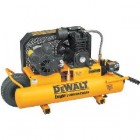 Dewalt Heavy-Duty 1.5 HP 8-Gallon Electric Wheeled Portable Air Compressor with Dual Voltage and Dual Control