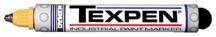 Dykem Black Fine Texpen Industrial Paint Marker (12 Markers)