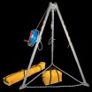 Confined Space 8' Tripod Kit with 45' Technora Rope 3-way SRL-R