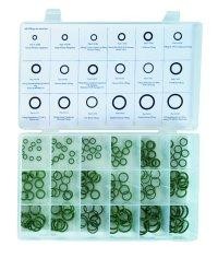 FJC 180pc Large Metric High Temperature Green HNBR O-Ring Assortment Kit