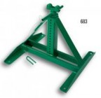 683 Screw Type Reel Stand (Height: 22" to 54"; 2,500-lb Cap.)
