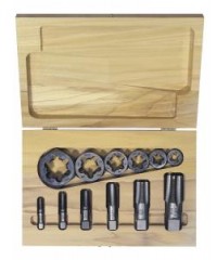Hanson 12pc Hexagon Re-threading Die Set (HCS) & (HSS)