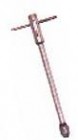 Hanson 10" Extended Length Ratcheting Tap Wrench