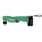 Hitachi 12V Cordless 3/8� Keyless Chuck Right Angle Drill w/ 2 Batteries