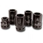 IR 1" Drive 5PC Truck Service Impact Socket Set
