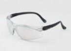 American Allsafe Visio Clear, Silver Clear Clear (12 Safety Glasses)