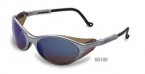 Harley Davidson Silver Frame / Blue Mirror Lens HD100-Series Safety Glasses (10pk)