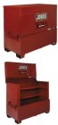 Jobox Piano Lid Job Site Storage Box (60"L x 31"W x 50"H)