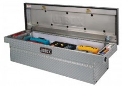 Jobox Single Lid Deep Fullsize High-Security Bright Aluminum Crossover