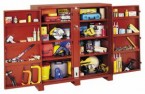 Jobox 2-Door 30"-Deep Heavy-Duty Utility Cabinet Storage Box