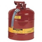 Justrite 2-gallon w/ 5/8"-Hose Type II Gas / Safety Can