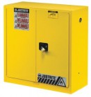 Justrite 2- Door, Manual Safety Cabinet (30-Gallon Capacity)