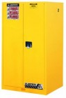 Justrite 2-Door, Manual Closing Safety Cabinet (60-Gallon Capacity)