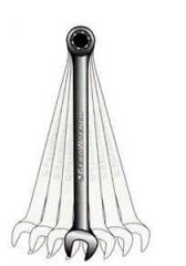GearWrench 7PC Jumbo Wrench Set (1-1/16" - 1-1/2")