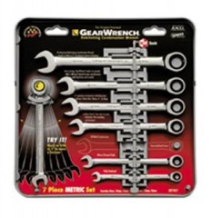 GearWrench 7pc SAE Ratcheting Combination Wrench Set (5/16" to 3/4")