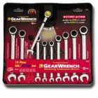 GearWrench 10PC SAE/Metric Ratcheting Combination Wrench Set (5/16" to 9/16"; 8mm to 14mm)