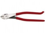Klein 9" Diagonal-Cutting Pliers with Angled Head for Rebar Work