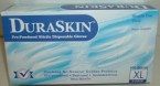 Liberty Gloves 4-Mil 100pc X-Large DuraSkin Pre-Powdered Nitrile Disposable Gloves