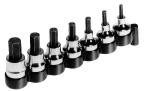 Lisle 7pc 3/8" Drive Metric Hex Bit Set