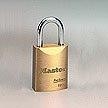 1-9/16" Solid Brass Pad Lock Keyed Diff. Shackle: 1-1/16" (6 Padlocks)