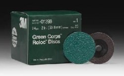 3M 2" Green Corps Surface Prep Disc 24-Grit (25pk)