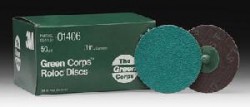 3M 3" Green Corps Surface Prep Disc 50-Grit (25pk)