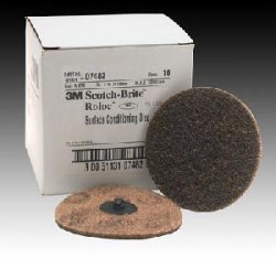 3M 4" Coarse Scotch-Brite Roloc Surface Prep Disc (10pk)