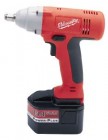 Milwaukee 14.4v Cordless 3/8" Square Drive Impact Wrench Kit (1,056 In-Lbs)