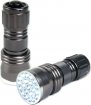 21 LED Black Flashlight w/ Pouch