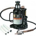 Omega 20-Ton Air/Manual Bottle Jack