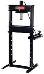Omega 25-Ton Shop Press w/ Hand Pump