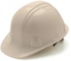 Pyramex White Hard Hat w/ 6-Pt Ratchet (12pk)