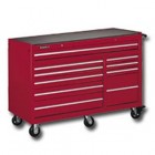 Remline 10 Drawer Red XQL Tool Cabinet (56" W x 24" Deep)