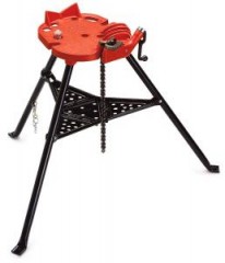 Ridgid Model 460 Portable Tristand Chain Vises (1/8" - 6" Pipe Capacity)