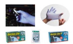 SAS Safety Medium Lightly Powered Derma-Lite Nitrile Glove (100pc)